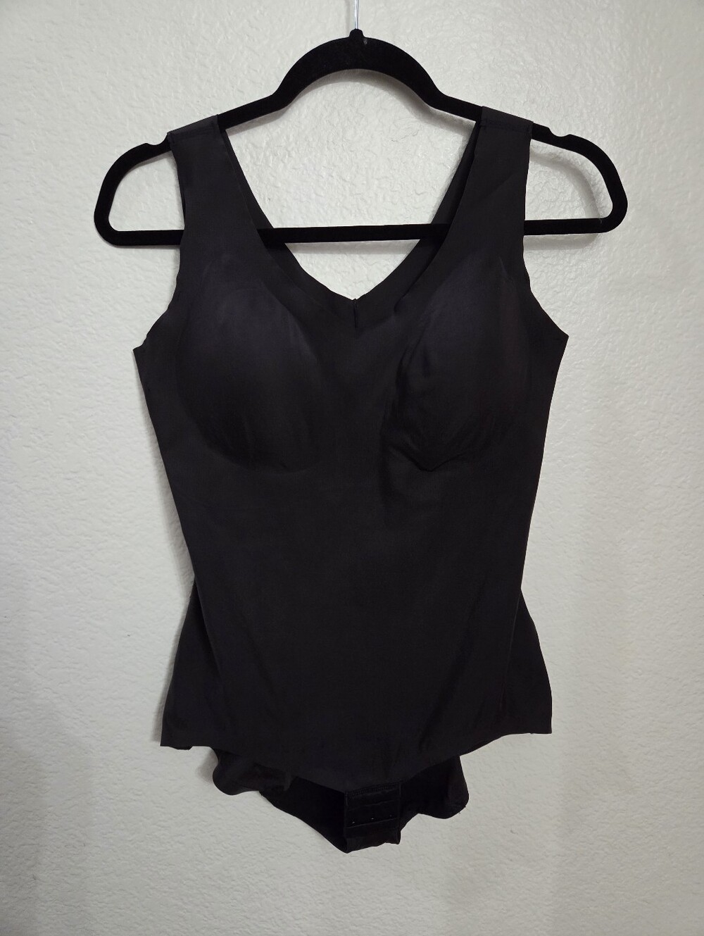 Bali Comfort Revolution Easylite Bodysuit Women's Size XL Black